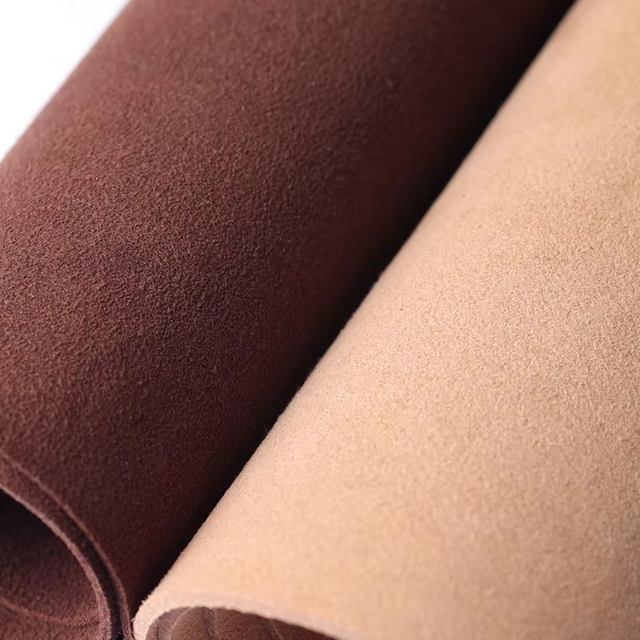 Rask levering 1,2 mm Napa Design mikrofiberskinn for sko