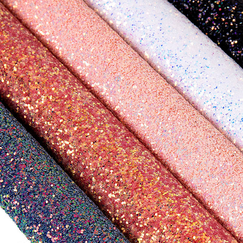 SparkleCraft 优质厚实闪光面料，适合 DIY 项目