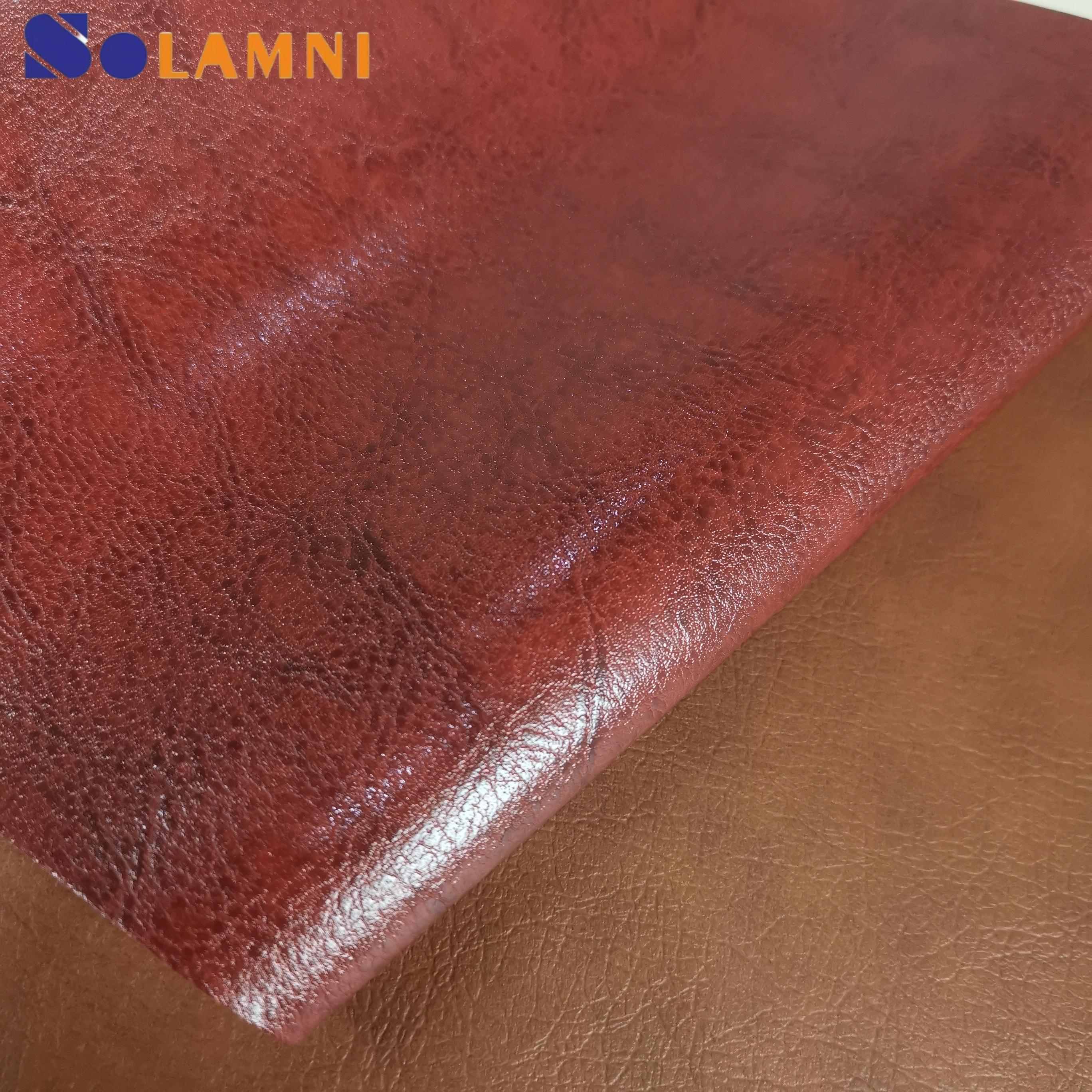 Sofa da b&aacute;n PVC kết cấu Lichee cao cấp