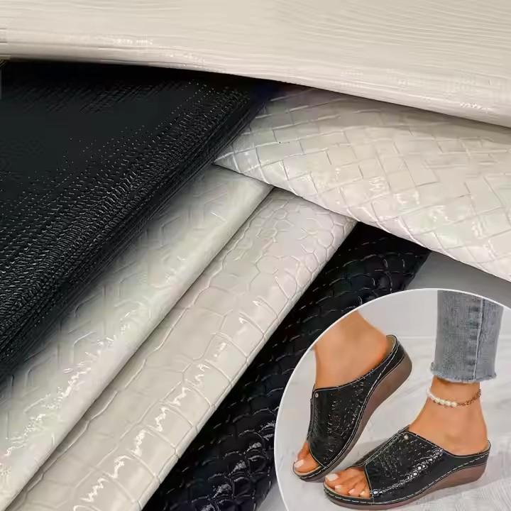 手机袋定制 PVC 压花皮革风格拉伸功能