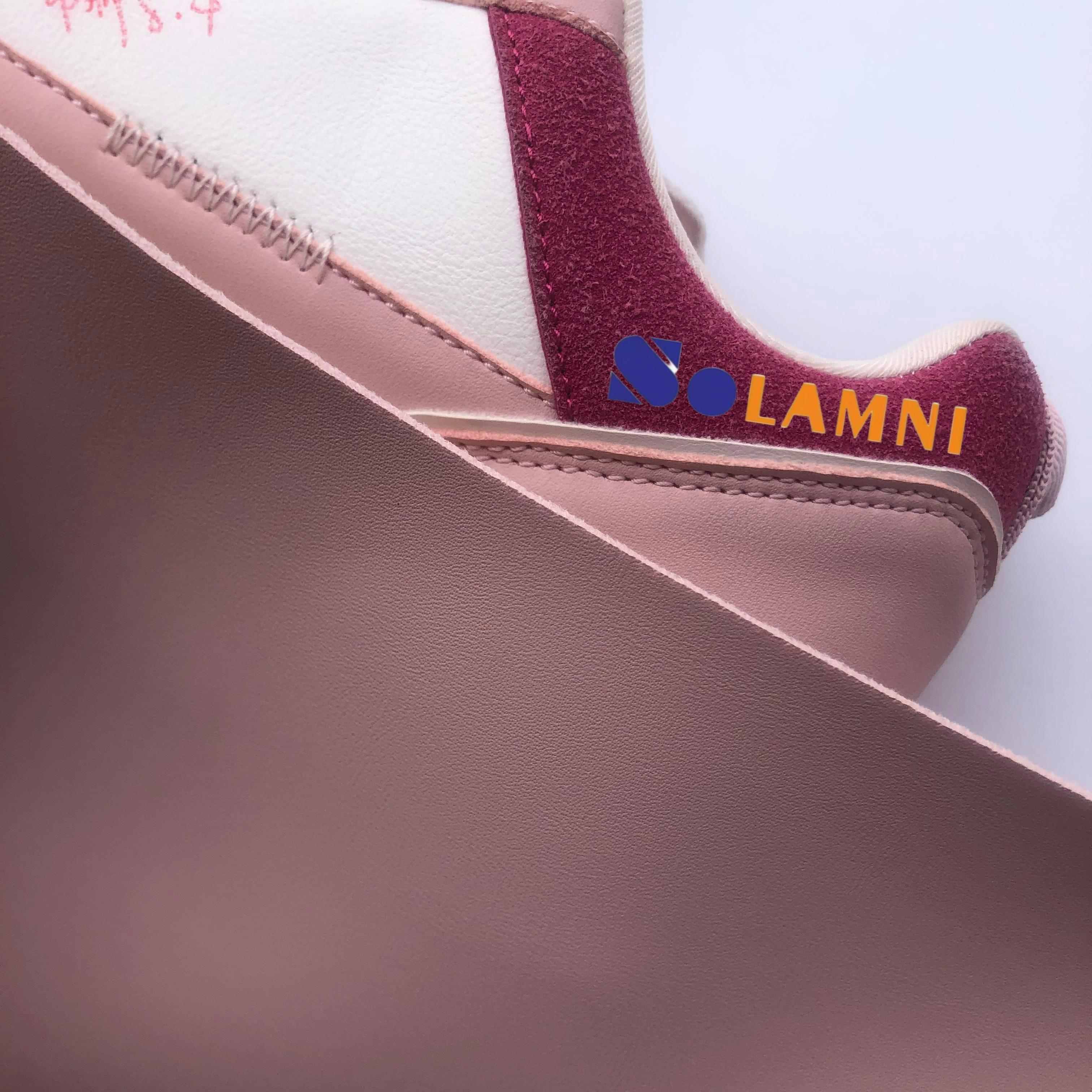 1.4mm DE-7 耐用 PU 仿超纤皮革，用于高品质鞋材