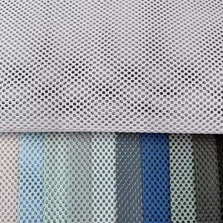2025年中国制造商飞行针织透气运动男式3D空气网布其他鞋面材料