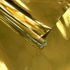 Perleskimrende metallisk skinn Pu foliespeil kunstskinnstoff for veske