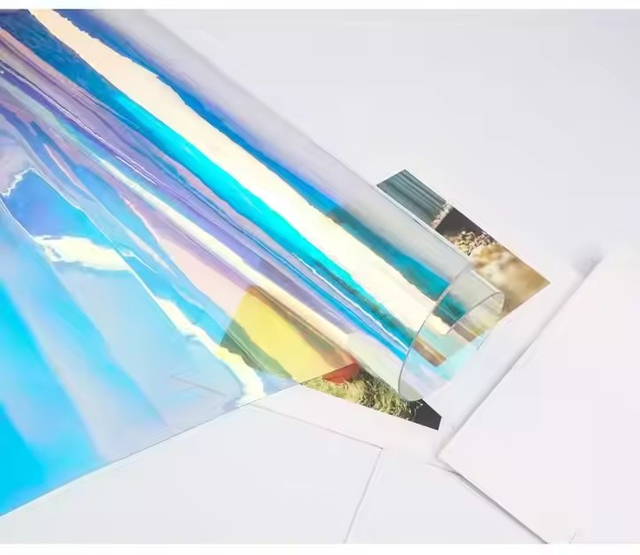 鞋面袋材料彩虹变色热熔TPU薄膜卷