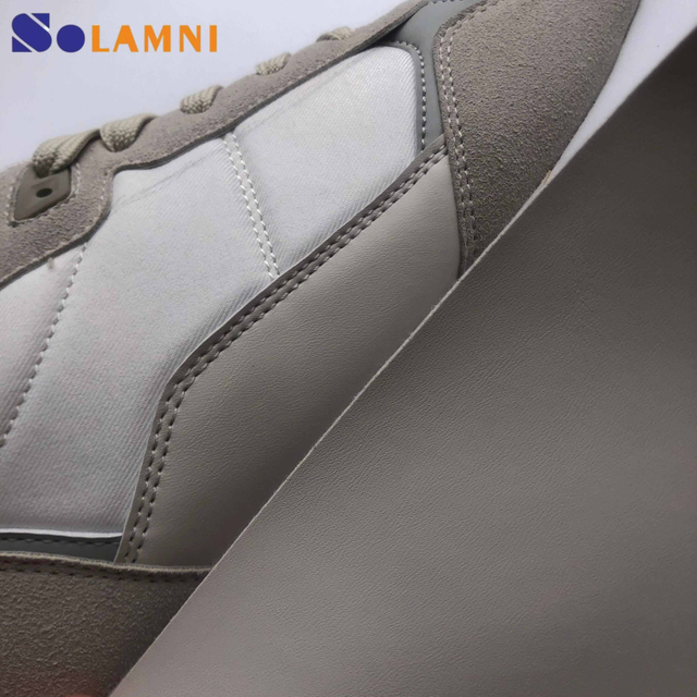  Fabrika toptan DE-7 PU Suni Deri Kumaş