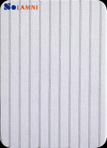 100 % polyester stripe nonwoven inners&aring;lebrett for sko