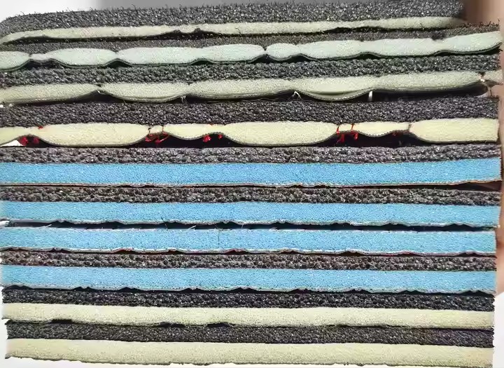 批发汽车座椅脚踏压花PVC合成革皮革材料