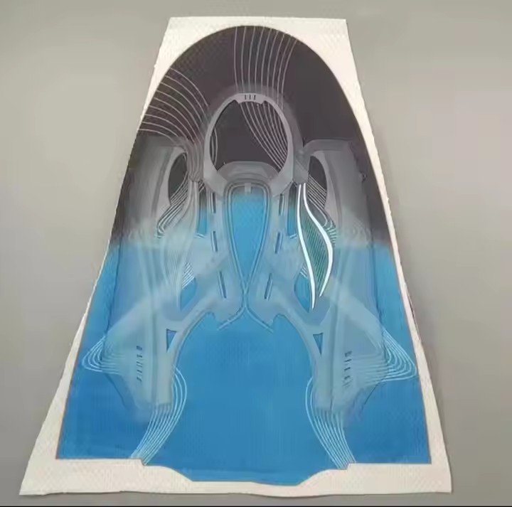 厂价批发新款时尚设计平面针织鞋面运动鞋鞋面鞋面网布