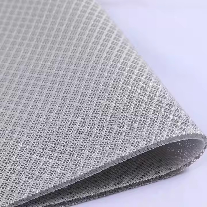 Fornecimento de f&aacute;brica Personalizar Padr&atilde;o Sandu&iacute;che Reciclado Resistente a Rasgos 3D Malha Tecido 100% Poli&eacute;ster