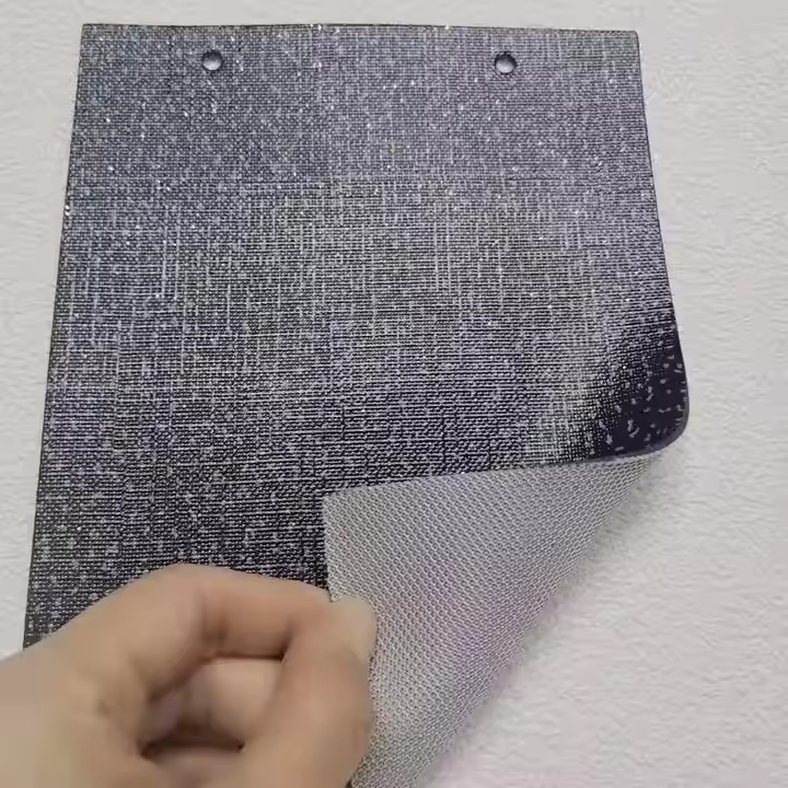 PVC合成革压花印花人造革面料2.0mm PVC皮革汽车脚垫地板