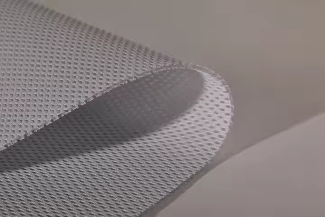 3D air mesh na tela