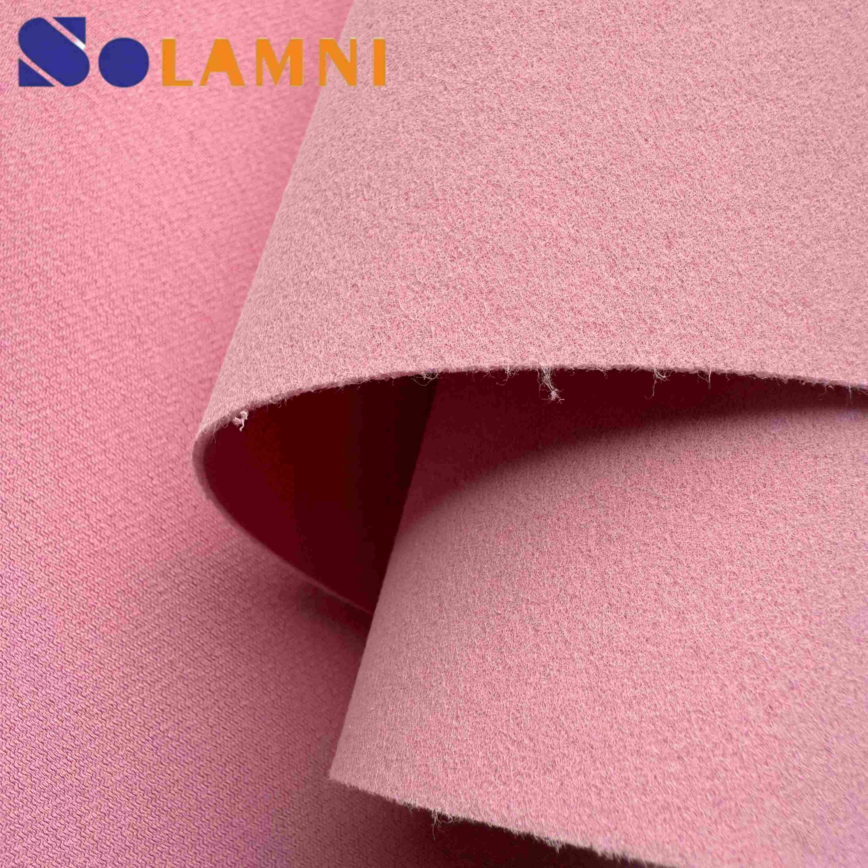 Eco-Friendly 1.2mm Faux Suede Leather, Breathable Material para sa lining ng sapatos