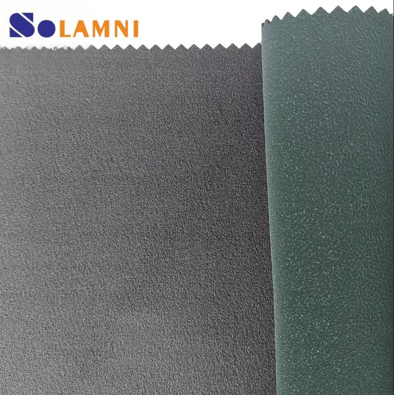 Suave gamuza sint&eacute;tica Nubuck PU Cuero sint&eacute;tico