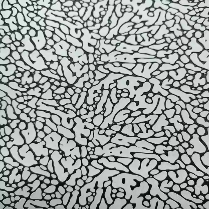 梦幻迷宫PU合成革鞋材