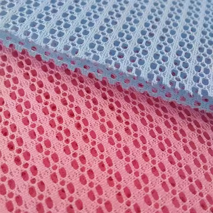 100% 涤纶网眼织物运动鞋经编 3d 间隔织物空气网眼 3d 网眼鞋面
