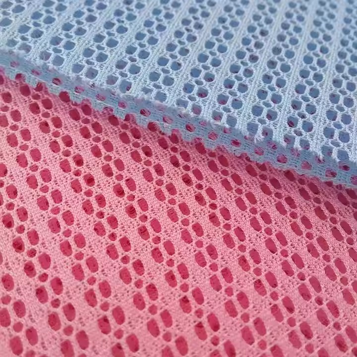 100% 涤纶网眼织物运动鞋经编 3d 间隔织物空气网眼 3d 网眼鞋面