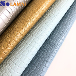 高光鳄鱼纹PVC合成革
