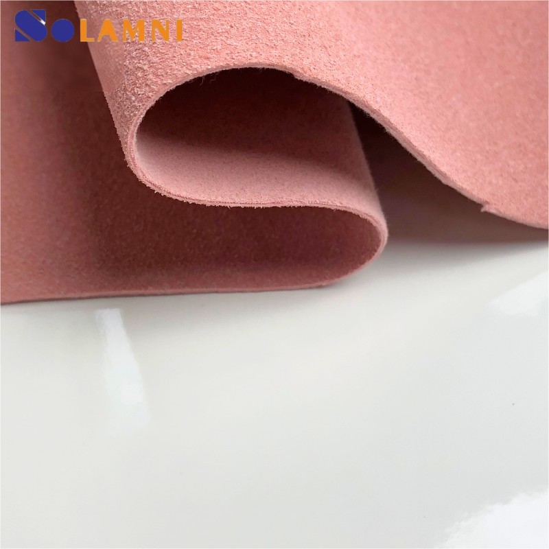 用于制鞋的环保合成绒面革