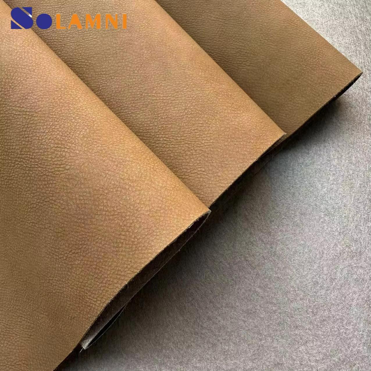 羊皮纹理PU超纤皮革