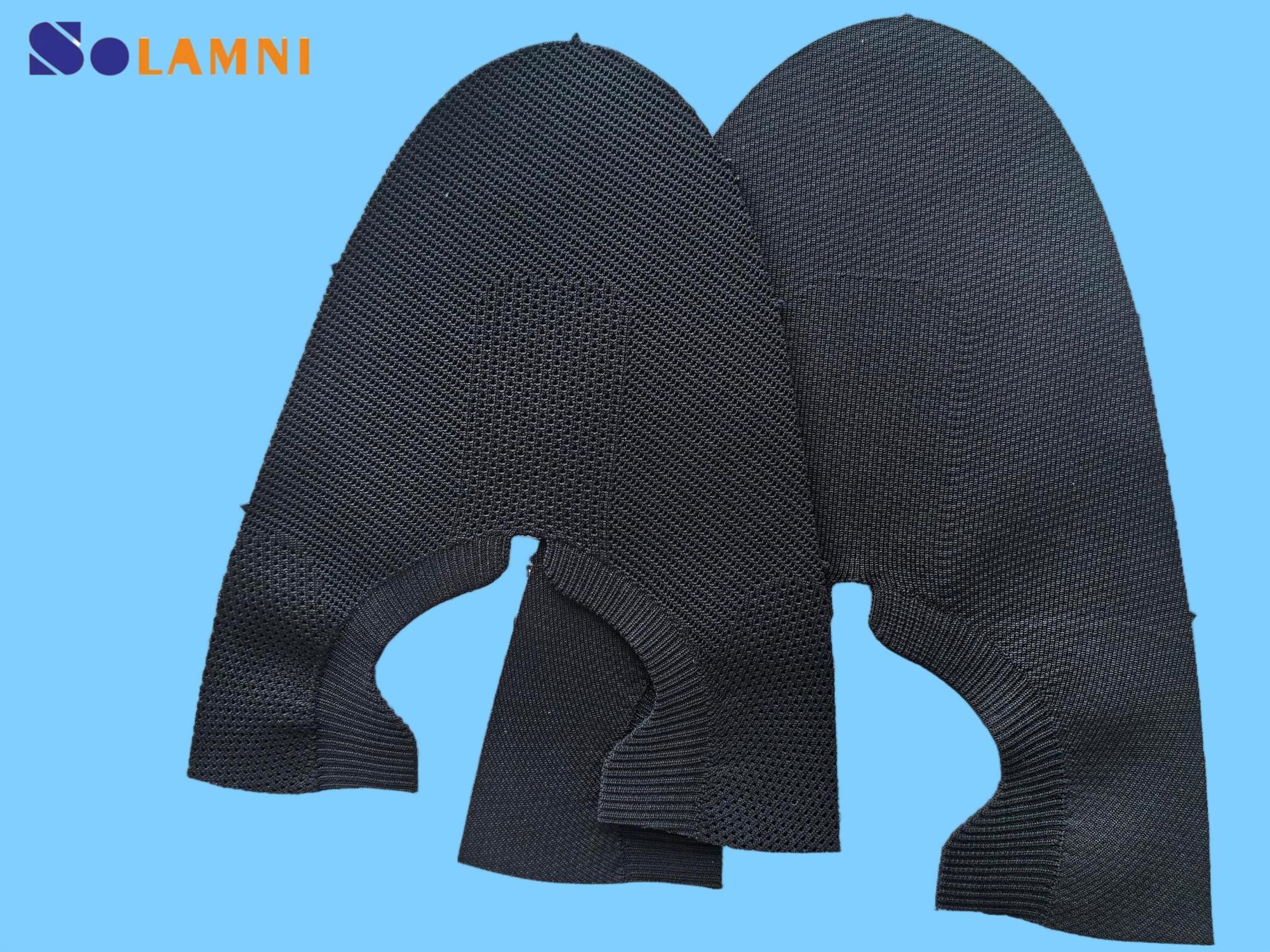 平针织网布鞋面