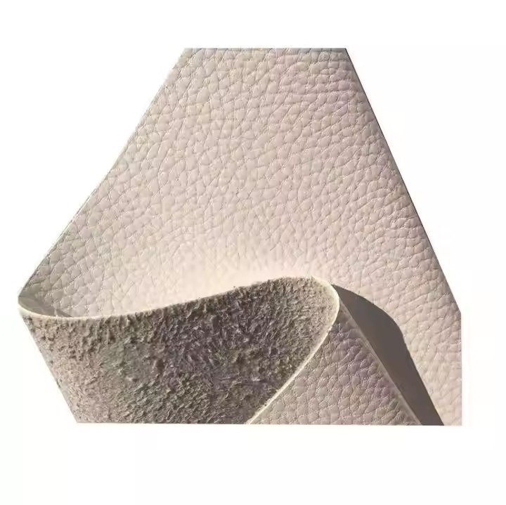 批发耐用压花荔枝图案超细纤维皮革用于汽车座椅套内饰使用