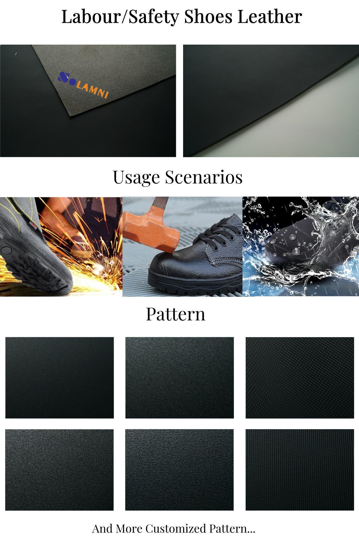 Propesyonal na Sapatos na Pangkaligtasan na PU Microfiber Leather