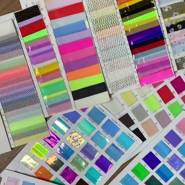 Produsen Kulit Buatan Kulit Film Transparan Kulit Pvc Sintetis Sintetis untuk Meja Tas Tangan