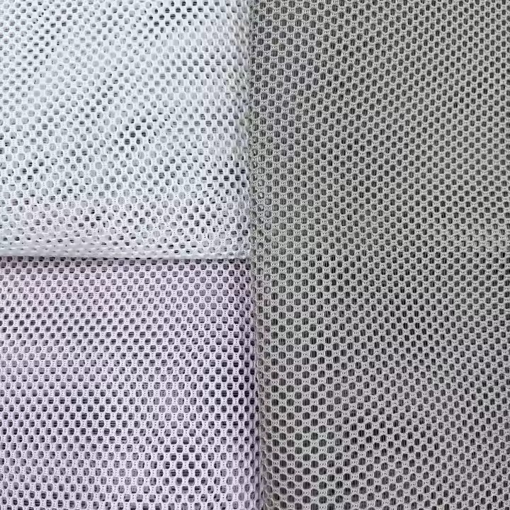 2025年中国制造商飞行针织透气运动男式3D空气网布其他鞋面材料