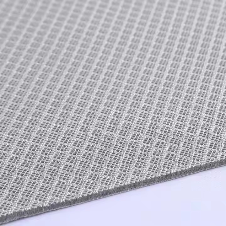 Fabrika Kaynağı &Ouml;zelleştirme Deseni Yırtılmaya Dayanıklı Geri D&ouml;n&uuml;ş&uuml;ml&uuml; Sandvi&ccedil; 3D Mesh% 100 Polyester Kumaş