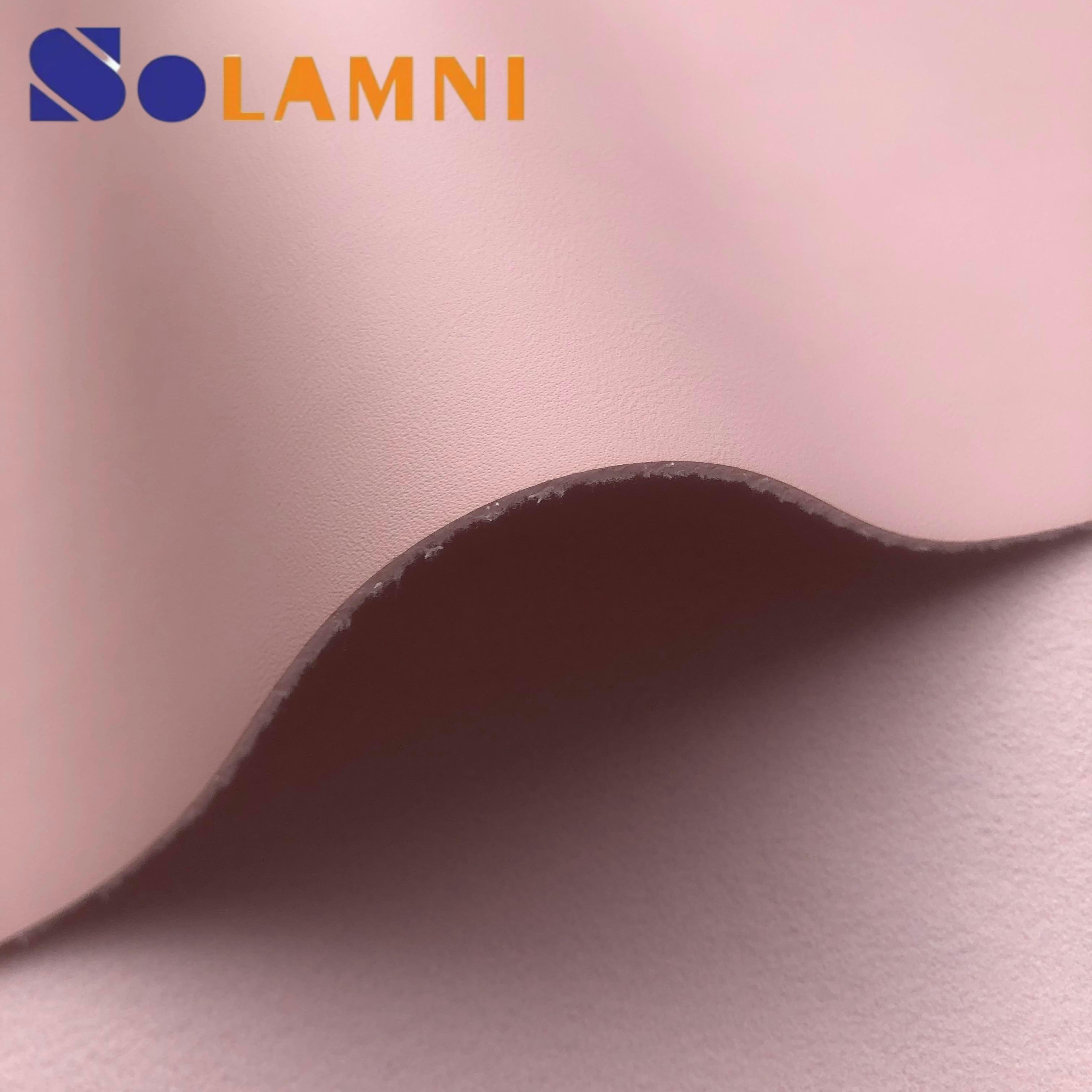 1.4mm DE-7 耐用 PU 仿超纤皮革，用于高品质鞋材