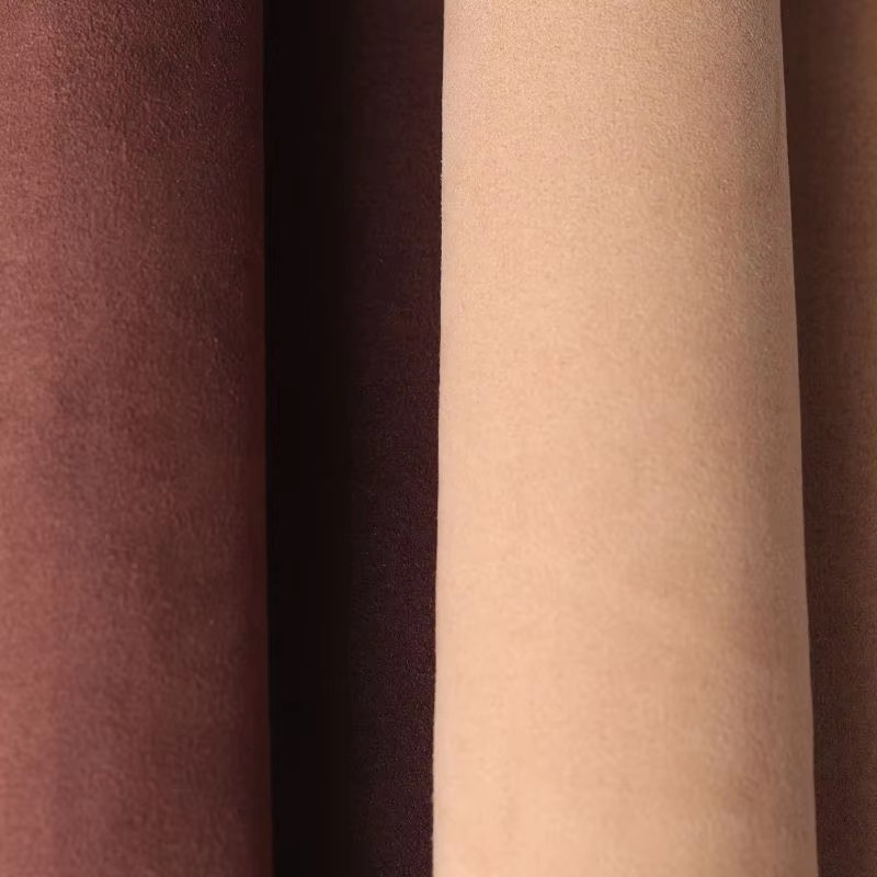 快速交货 1.2 毫米纳帕设计超细纤维皮革鞋材