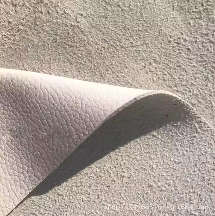 批发耐用压花荔枝图案超细纤维皮革用于汽车座椅套内饰使用