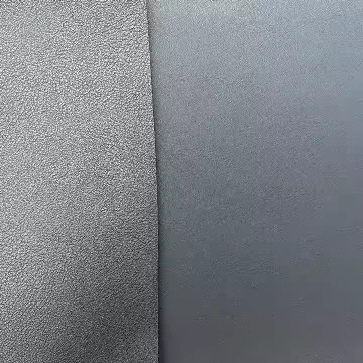 zapato de cuero de microfibra
