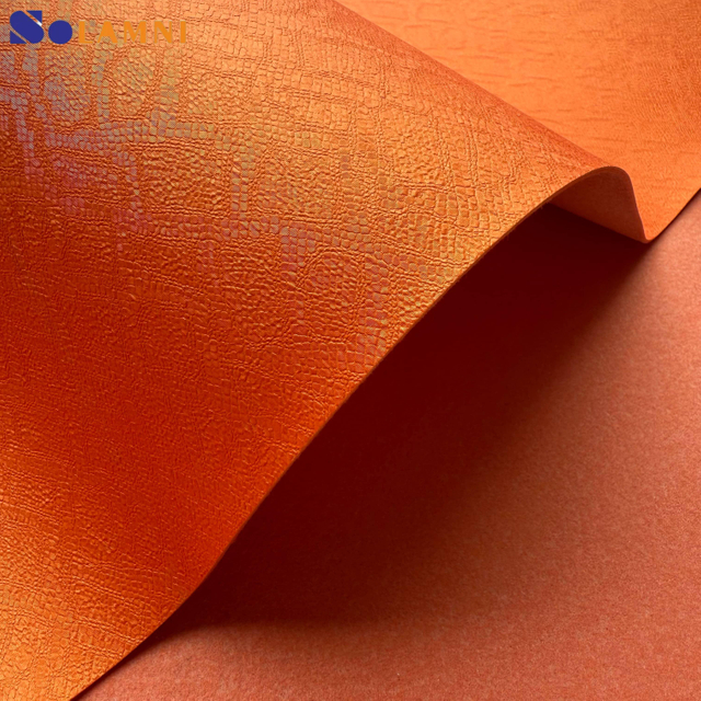 Водонепроникна синтетична шкіра Cuero Embossing Faux Pu 